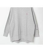 【ベイフロー/BAYFLOW】の【Champion(チャンピオン)】別注刺繍スウェットチュニック 人気、トレンドファッション・服の通販 founy(ファニー) ファッション Fashion レディースファッション Fashion for Women トップス・カットソー Cut & Sew Tops レディースパーカー・カジュアルフーディー Casual Hoodies & Sweatshirts スウェット・クルーネックトップス Sweatshirts & Crewnecks / Relaxed Fit Sweat Tops キャンバス Canvas, Canvas Fabric スラックス Slacks, Dress Pants チュニック Tunic, Long Top デニム Denim, Jeans Material 定番 Standard, Basic Item ニューヨーク New York, NYC Style 別注 Limited Edition, Custom Order リラックス Relax, Relaxed Fit ロング Long, Long-Length おすすめ Recommended / Our Picks thumbnail ライトグレー12|ID: prp329100004747386 ipo3291000000034325726