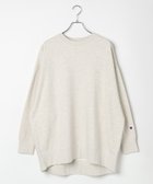 【ベイフロー/BAYFLOW】の【Champion(チャンピオン)】別注刺繍スウェットチュニック 人気、トレンドファッション・服の通販 founy(ファニー) ファッション Fashion レディースファッション Fashion for Women トップス・カットソー Cut & Sew Tops レディースパーカー・カジュアルフーディー Casual Hoodies & Sweatshirts スウェット・クルーネックトップス Sweatshirts & Crewnecks / Relaxed Fit Sweat Tops キャンバス Canvas, Canvas Fabric スラックス Slacks, Dress Pants チュニック Tunic, Long Top デニム Denim, Jeans Material 定番 Standard, Basic Item ニューヨーク New York, NYC Style 別注 Limited Edition, Custom Order リラックス Relax, Relaxed Fit ロング Long, Long-Length おすすめ Recommended / Our Picks thumbnail オートミール51|ID: prp329100004747386 ipo3291000000034325727