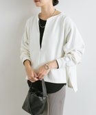 【リヴドロワ/RIVE DROITE】の【大人が着やすい】キーネックオーバースウェット 人気、トレンドファッション・服の通販 founy(ファニー) ファッション Fashion レディースファッション Fashion for Women トップス・カットソー Cut & Sew Tops レディースパーカー・カジュアルフーディー Casual Hoodies & Sweatshirts スウェット・クルーネックトップス Sweatshirts & Crewnecks / Relaxed Fit Sweat Tops インナー Innerwear シンプル Simple, Minimal スウェット / スエット Sweatshirt, Sweatwear 無地 Plain, Solid Color 再入荷 Restock / Back in Stock おすすめ Recommended / Our Picks thumbnail ホワイト|ID: prp329100004747406 ipo3291000000034949073