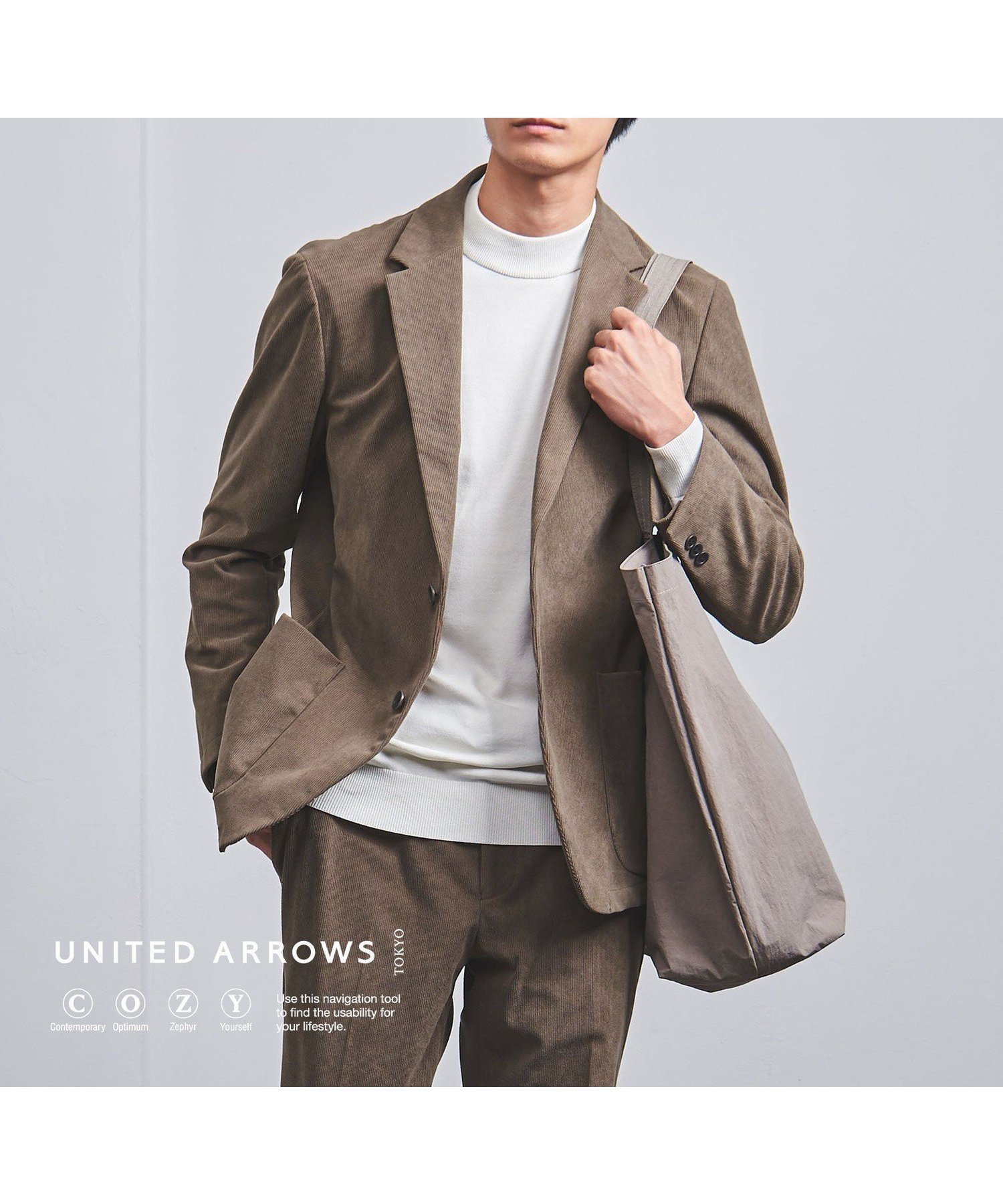 【ユナイテッドアローズ/UNITED ARROWS / MEN】のテック コーデュロイ シングル 2ボタン テーラードジャケット UA COZY- ウォッシャブル・ストレッチ・防しわ(着用しわ)- 人気、トレンドファッション・服の通販 founy(ファニー) ファッション Fashion メンズファッション Fashion for Men コーデュロイ Corduroy, Cord Fabric ストレッチ Stretch, Stretchy Fabric スリーブ Sleeve, Long Sleeve / Short Sleeve セットアップ Set-Up, Coordinated Outfit トレンド Trend, Trending Now バランス Balance, Style Balance パッチ Patch, Appliqué フロント Front, Front Design ポケット Pocket, Pocket Detail モダン Modern, Contemporary ロング Long, Long-Length A/W・秋冬 Autumn/Winter アウトレット Outlet / Clearance おすすめ Recommended / Our Picks ビジネス 仕事 通勤 Business / Work / Commuting other-1|ID: prp329100004747427 ipo3291000000034496811
