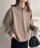 【ディスコート/Discoat】の【ユニセックス】ソフトタッチニットポロ 人気、トレンドファッション・服の通販 founy(ファニー) ファッション Fashion レディースファッション Fashion for Women トップス・カットソー Cut & Sew Tops ニット Knit Tops & Sweaters シンプル Simple, Minimal フロント Front, Front Design ベーシック Basic, Essential リラックス Relax, Relaxed Fit エレガント 上品 Elegant thumbnail モカ|ID: prp329100004747444 ipo3291000000034326447
