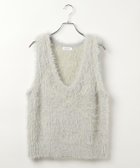 【レプシィム ローリーズファーム/LEPSIM LOWRYS FARM】の3.5ゲージジャガードシャギーベスト ライトグレー12|ID: prp329100004747447 ipo3291000000034405692