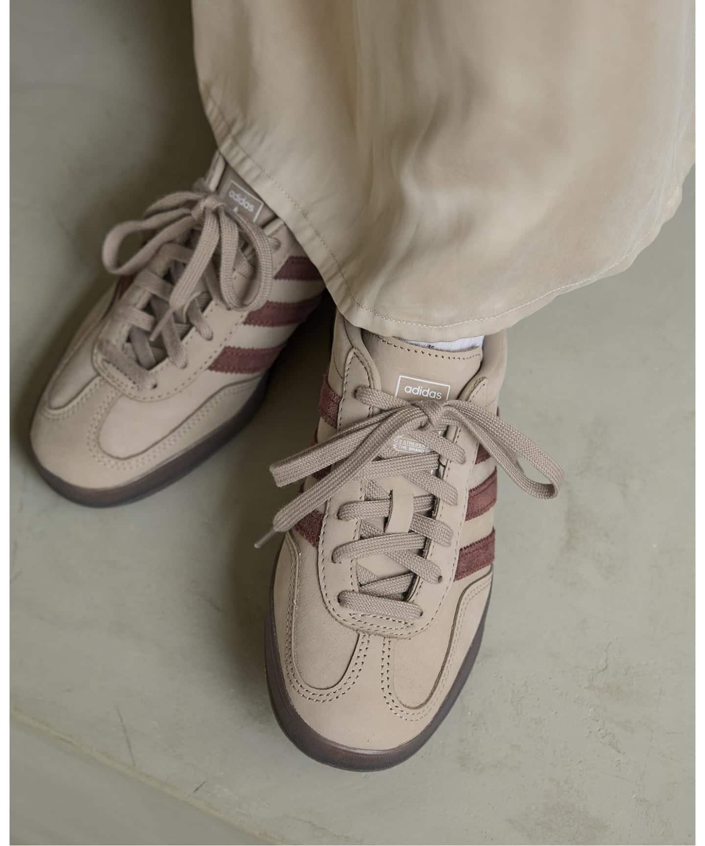 【イエナ/IENA】のadidas originals/アディダス オリジナルス GAZELLE INDOOR スニーカー インテリア・キッズ・メンズ・レディースファッション・服の通販 founy(ファニー) ファッション Fashion レディースファッション Fashion for Women スタイリッシュ Stylish, Fashionable スニーカー Sneakers, Trainers トレンド Trend, Trending Now モダン Modern, Contemporary ベージュ|ID: prp329100004747455 ipo3291000000034729848