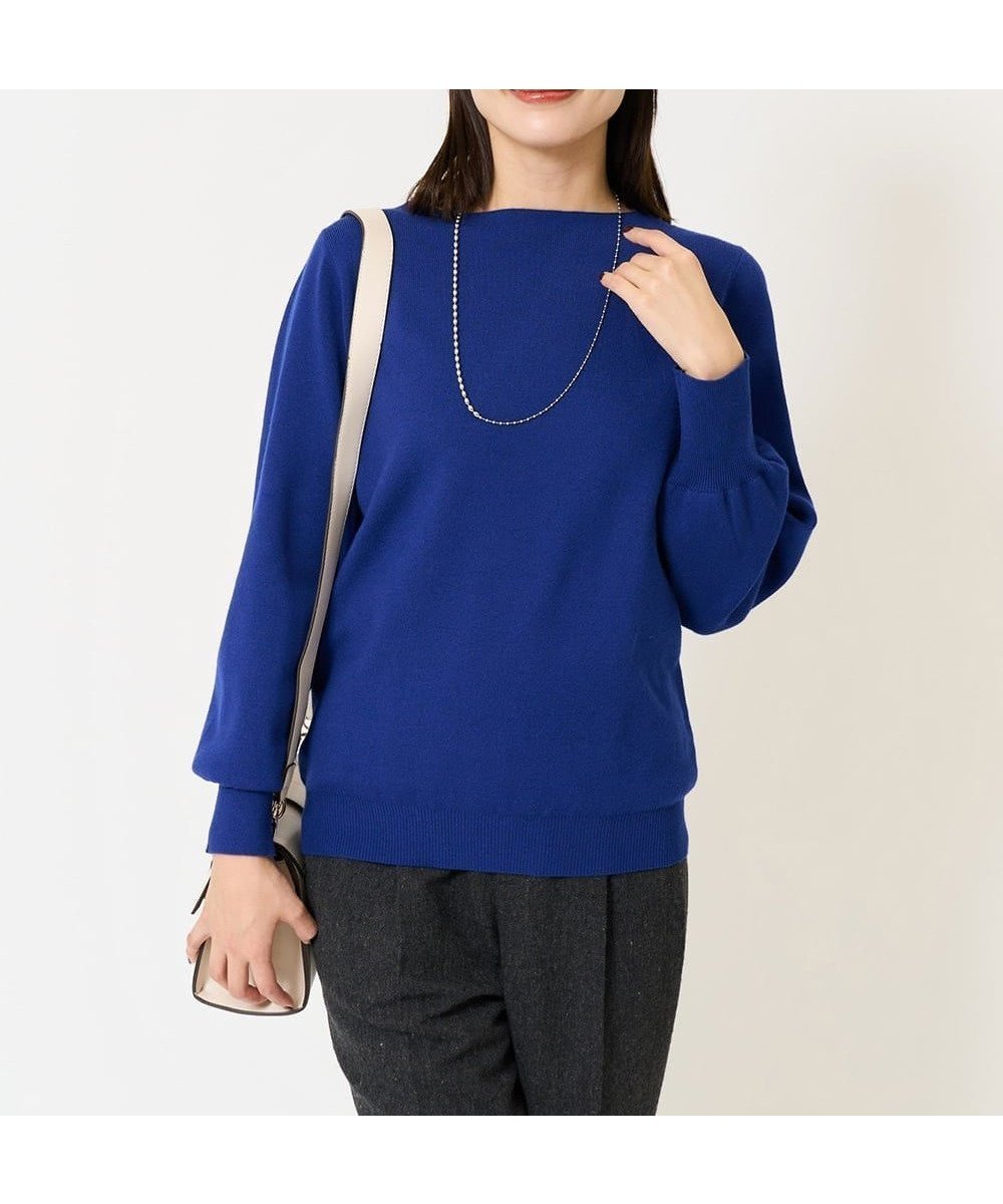 【アー ヴェー ヴェー/a.v.v】の【洗える】ボートネックパフスリーブニット【アンサンブル対応】 インテリア・キッズ・メンズ・レディースファッション・服の通販 founy(ファニー) ファッション Fashion レディースファッション Fashion for Women トップス・カットソー Cut & Sew Tops ニット Knit Tops & Sweaters アンサンブルニット Knit Ensembles & Twin Sets アンサンブル Ensemble Set 洗える Machine Washable カーディガン Cardigan, Knitwear スリーブ Sleeve, Long Sleeve / Short Sleeve デコルテ Décolleté, Neckline 定番 Standard, Basic Item なめらか Smooth, Silky Texture 人気 Popular, Best Seller プリーツ Pleats, Pleated ベーシック Basic, Essential ボーダー Border, Stripe 再入荷 Restock / Back in Stock おすすめ Recommended / Our Picks ビジネス 仕事 通勤 Business / Work / Commuting ロイヤルブルー|ID: prp329100004747495 ipo3291000000034541815