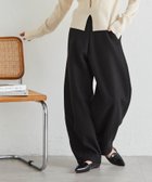 【ラナン/Ranan】のRanan/フェイクウールバレルレッグカーブパンツ BL|ID: prp329100004747498 ipo3291000000034548182