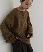 【ヘラム/hellam】のバイカラーヘンリーネックミックスニット 人気、トレンドファッション・服の通販 founy(ファニー) ファッション Fashion レディースファッション Fashion for Women トップス・カットソー Cut & Sew Tops ニット Knit Tops & Sweaters ミックス Mix, Mixed Style thumbnail ブラウン|ID: prp329100004747512 ipo3291000000034438420