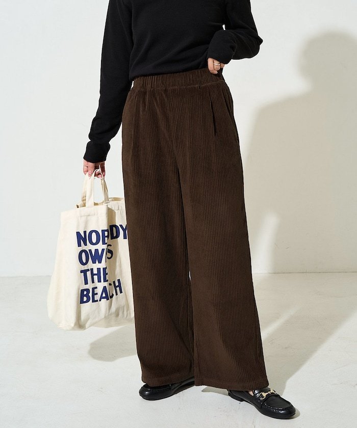 【フリークスストア/FREAK'S STORE】のカット コーデュロイ パンツ【限定展開】 25AW インテリア・キッズ・メンズ・レディースファッション・服の通販 founy(ファニー) ファッション Fashion レディースファッション Fashion for Women パンツ Pants & Trousers コンパクト Compact, Small Size コーデュロイ Corduroy, Cord Fabric スウェット / スエット Sweatshirt, Sweatwear スニーカー Sneakers, Trainers 人気 Popular, Best Seller リボン Ribbon, Bow リラックス Relax, Relaxed Fit ロング Long, Long-Length A/W・秋冬 Autumn/Winter 冬 Winter / This Winter おすすめ Recommended / Our Picks 2025年 2025 2025-2026秋冬・A/W Autumn/Winter 2025–26 AW25–26 ブラウン|ID: prp329100004747517 ipo3291000000034726743