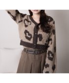 【リップサービス/LIP SERVICE】のLIP SERVICE/レオパードアンサンブルニット 人気、トレンドファッション・服の通販 founy(ファニー) ファッション Fashion レディースファッション Fashion for Women トップス・カットソー Cut & Sew Tops ニット Knit Tops & Sweaters アンサンブルニット Knit Ensembles & Twin Sets おすすめ Recommended / Our Picks アンサンブル Ensemble Set デニム Denim, Jeans Material トレンド Trend, Trending Now ビスチェ Bustier, Corset Top フェザー Feather, Feather Detail プリーツ Pleats, Pleated リラックス Relax, Relaxed Fit レオパード Leopard, Animal Print 無地 Plain, Solid Color thumbnail ブラウン|ID: prp329100004747544 ipo3291000000034327959