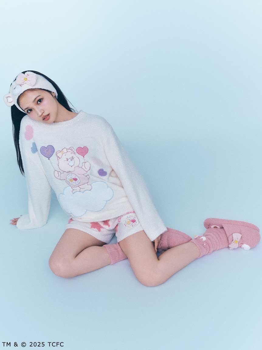【スナイデル ホーム/SNIDEL HOME】の【Care Bears(TM)】ショートパンツ インテリア・キッズ・メンズ・レディースファッション・服の通販 founy(ファニー) 　ファッション　Fashion　レディースファッション　Fashion for Women　パンツ　Pants & Trousers　ショートパンツ・ハーフパンツ　High-Waisted & Relaxed Shorts　オレンジ　Orange　秋　Autumn　カラフル　Colorful Design　カーディガン　Cardigan, Knitwear　コラボ　Collaboration, Collab　ショート　Short, Short Length　スマート　Smart, Elegant　ターバン　Turban, Headband　モチーフ　Motif, Design Theme　ラベンダー　Lavender　リラックス　Relax, Relaxed Fit　ギフト プレゼント　Gift / Present　OWHT[002]|ID: prp329100004747560 ipo3291000000034620390