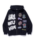 【エクストララージ/XLARGE】のMULTI LOGO ZIP UP HOODED SWEATSHIRT 人気、トレンドファッション・服の通販 founy(ファニー) ファッション Fashion レディースファッション Fashion for Women トップス・カットソー Cut & Sew Tops シャツ・ブラウス・オフィスカジュアル Elegant Blouses & Button-Ups レディースパーカー・カジュアルフーディー Casual Hoodies & Sweatshirts ロングTシャツ・Tシャツ Longline T-Shirts & Tees スウェット・クルーネックトップス Sweatshirts & Crewnecks / Relaxed Fit Sweat Tops おすすめ Recommended / Our Picks パーカー Hoodie, Parka ベーシック Basic, Essential 人気 Popular, Best Seller A/W・秋冬 Autumn/Winter thumbnail BLACK|ID: prp329100004747582 ipo3291000000034480742