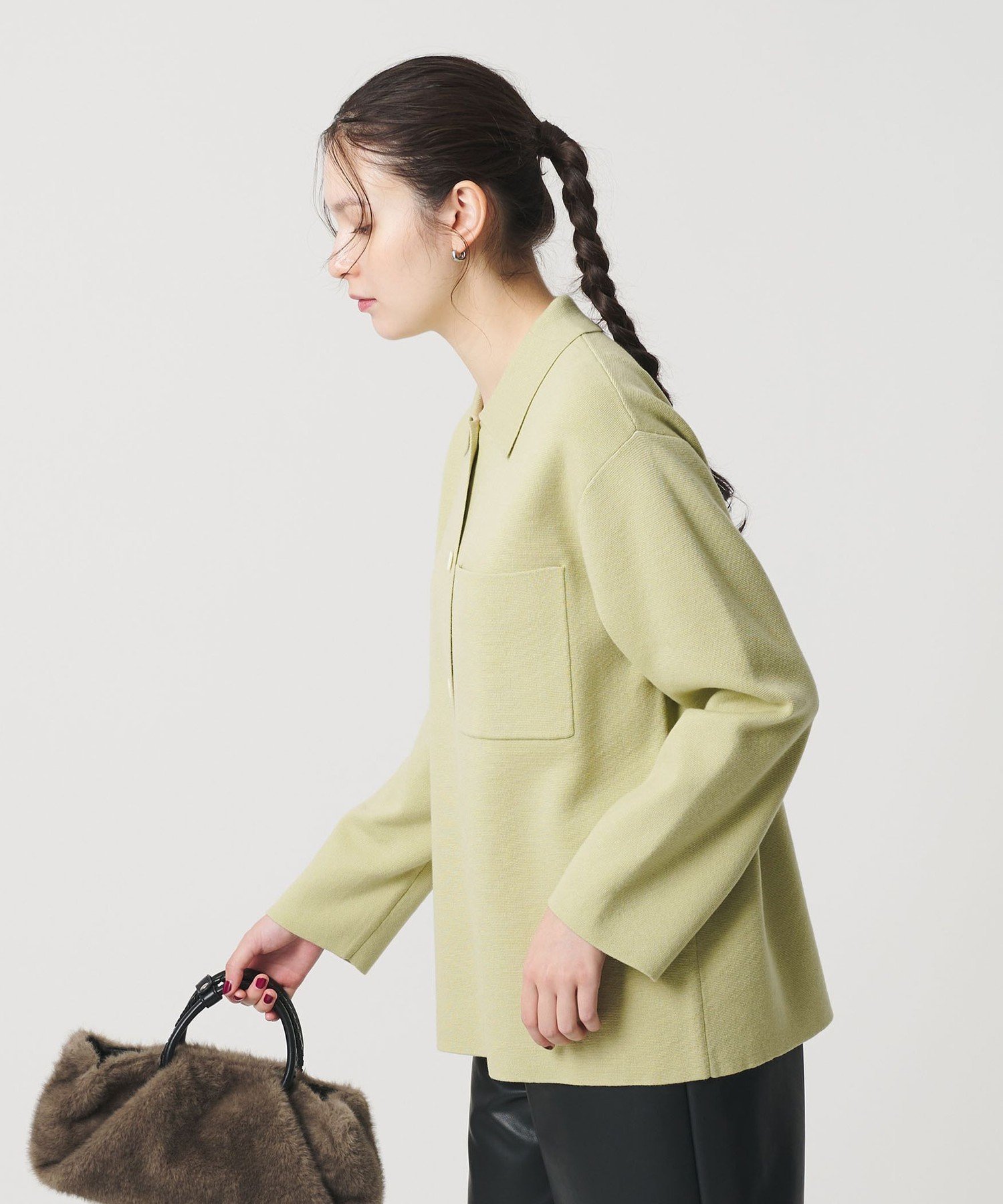 【ビューティ&ユース ユナイテッドアローズ/BEAUTY&YOUTH / UNITED ARROWS】のコットンウールブレンド ミラノリブ シャツカーディガン ウォッシャブル インテリア・キッズ・メンズ・レディースファッション・服の通販 founy(ファニー) ファッション Fashion レディースファッション Fashion for Women トップス・カットソー Cut & Sew Tops カーディガン・羽織り Layered Style Cardigans シャツ・ブラウス・オフィスカジュアル Elegant Blouses & Button-Ups インナー Innerwear ウォッシャブル Machine Washable カーディガン Cardigan, Knitwear コンパクト Compact, Small Size フィット Fit, Slim Fit プリント Print, Printed Pattern ポケット Pocket, Pocket Detail 羽織 Haori, Light Jacket ミラノリブ Milano Rib, Milano Stitch LIME|ID: prp329100004747587 ipo3291000000034883720