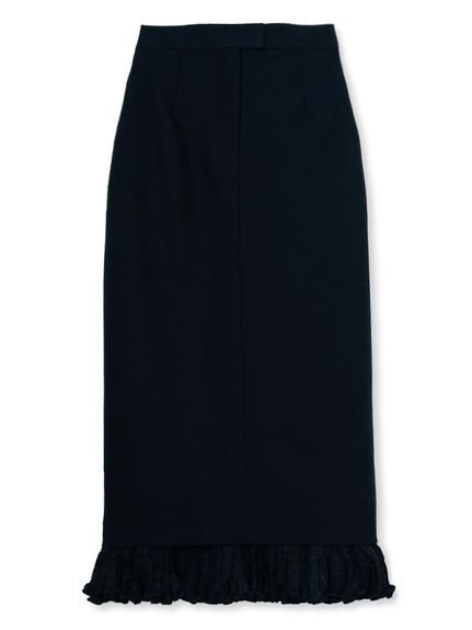 【スナイデル/SNIDEL】のプリーツドッキングナロースカート インテリア・キッズ・メンズ・レディースファッション・服の通販 founy(ファニー) 　ファッション　Fashion　レディースファッション　Fashion for Women　スカート　Skirts　ウェーブ　Wavy Pattern　オーガンジー　Organza Fabric　クラシカル　Classical, Vintage-Inspired　今季　This Season, Current Season　ストライプ　Stripe, Striped Pattern　ストレート　Straight, Straight Cut　スマート　Smart, Elegant　スリット　Slit, Slit Detail　スーツ　Suit, Formalwear　フェミニン　Feminine, Girly　フロント　Front, Front Design　プリーツ　Pleats, Pleated　ポケット　Pocket, Pocket Detail　無地　Plain, Solid Color　ランダム　Random, Irregular　ロング　Long, Long-Length　冬　Winter / This Winter　おすすめ　Recommended / Our Picks　BLK[009]|ID: prp329100004747614 ipo3291000000034538346