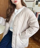 【モーメントプラス/moment+ / MEN】のキルティングノーカラーコート 人気、トレンドファッション・服の通販 founy(ファニー) ファッション Fashion メンズファッション Fashion for Men キルティング Quilted, Quilting キルト Quilt, Quilted Fabric 軽量 Lightweight, Ultra Light デニム Denim, Jeans Material トレンド Trend, Trending Now ビッグ Big, Oversized ベーシック Basic, Essential ポケット Pocket, Pocket Detail ミドル Middle Length, Mid Height ミニスカート Mini Skirt, Short Skirt ミリタリー Military, Army Style ロング Long, Long-Length 再入荷 Restock / Back in Stock プチプライス・低価格 Affordable / Budget Price thumbnail ベージュ|ID: prp329100004747631 ipo3291000000034329286
