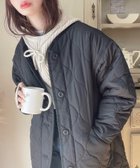【モーメントプラス/moment+ / MEN】のキルティングノーカラーコート 人気、トレンドファッション・服の通販 founy(ファニー) ファッション Fashion メンズファッション Fashion for Men キルティング Quilted, Quilting キルト Quilt, Quilted Fabric 軽量 Lightweight, Ultra Light デニム Denim, Jeans Material トレンド Trend, Trending Now ビッグ Big, Oversized ベーシック Basic, Essential ポケット Pocket, Pocket Detail ミドル Middle Length, Mid Height ミニスカート Mini Skirt, Short Skirt ミリタリー Military, Army Style ロング Long, Long-Length 再入荷 Restock / Back in Stock プチプライス・低価格 Affordable / Budget Price thumbnail ブラック|ID: prp329100004747631 ipo3291000000034329294