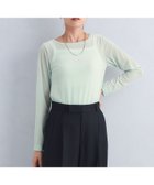 【ユナイテッドアローズ/UNITED ARROWS】のトリコットベロア プルオーバー カットソー 人気、トレンドファッション・服の通販 founy(ファニー) ファッション Fashion レディースファッション Fashion for Women トップス・カットソー Cut & Sew Tops カジュアルプルオーバー・ニットトップス Pullovers & Knit Tops / Casual Pullovers カットソー・ベーシックTシャツ Cut-and-Sewn Tops / Stretch Tees & Basics ベロアトップス Velour Tops / Velvet-Look Items インナー Innerwear ウェーブ Wavy Pattern 秋 Autumn カットソー Cut and Sewn Top シアー Sheer, See-Through ブルゾン Blouson, Bomber Jacket ベロア Velour, Soft Velvet アウトレット Outlet / Clearance おすすめ Recommended / Our Picks エレガント 上品 Elegant ビジネス 仕事 通勤 Business / Work / Commuting thumbnail LIME|ID: prp329100004747635 ipo3291000000034400352