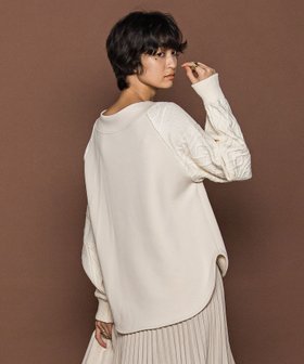 【メイソングレイ/MAYSON GREY】のときめきケーブルニット≪手洗い可能≫ 人気、トレンドファッション・服の通販 founy(ファニー) ファッション Fashion レディースファッション Fashion for Women トップス・カットソー Cut & Sew Tops ニット Knit Tops & Sweaters 秋 Autumn キュロット Culottes, Wide Shorts コンパクト Compact, Small Size スウェット / スエット Sweatshirt, Sweatwear ストレッチ Stretch, Stretchy Fabric スリーブ Sleeve, Long Sleeve / Short Sleeve デコルテ Décolleté, Neckline ドッキング Docking, Mixed Material 長袖 Long Sleeve, Full Sleeve パターン Pattern, Design Print ボトム Bottoms, Lower Wear ワイド Wide, Wide Fit A/W・秋冬 Autumn/Winter おすすめ Recommended / Our Picks 2025年 2025 2025-2026秋冬・A/W Autumn/Winter 2025–26 AW25–26 |ID:prp329100004747658