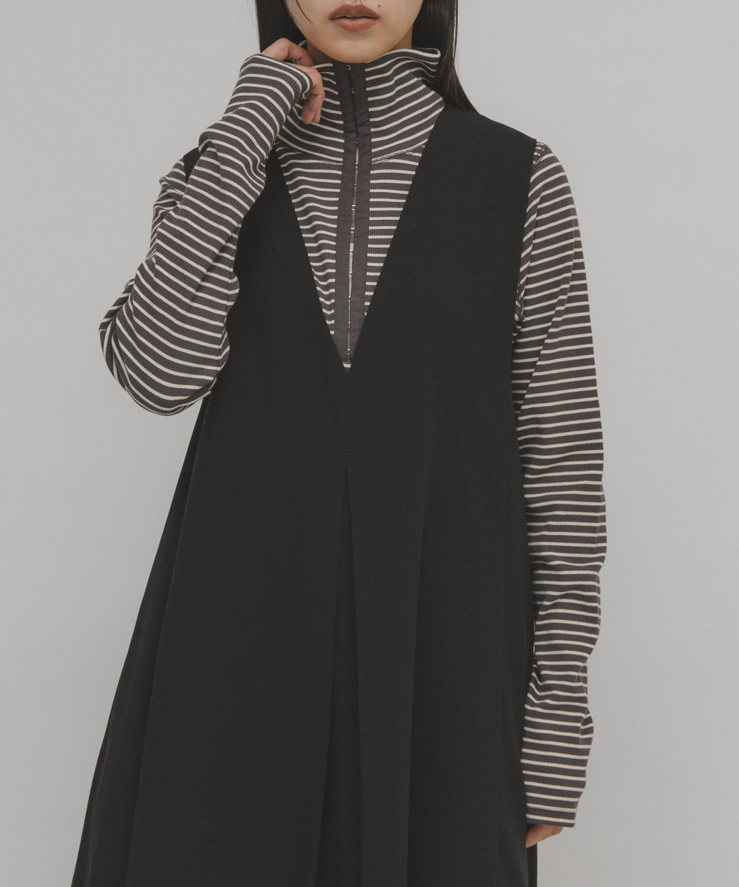 【ケービーエフ/KBF / URBAN RESEARCH】のタートルホックボーダートップス インテリア・キッズ・メンズ・レディースファッション・服の通販 founy(ファニー) ファッション Fashion レディースファッション Fashion for Women トップス・カットソー Cut & Sew Tops 2025年 2025 2025-2026秋冬・A/W Autumn/Winter 2025–26 AW25–26 冬 Winter / This Winter おすすめ Recommended / Our Picks インナー Innerwear タートル Turtleneck, Turtle Collar A/W・秋冬 Autumn/Winter グレー系その他|ID: prp329100004747719 ipo3291000000034590436