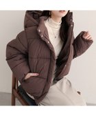 【ナチュラルクチュール/natural couture】のフード中綿ジャケット ブラウン|ID: prp329100004747734 ipo3291000000034477050