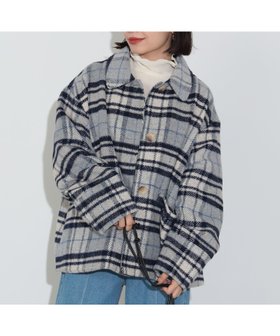 【ビームス ウイメン/BEAMS】のシャギーチェック ブルゾン 人気、トレンドファッション・服の通販 founy(ファニー) ファッション Fashion レディースファッション Fashion for Women アウター Coat / Outerwear Collection ブルゾンジャケット・スポーティアウター Blouson Jackets おすすめ Recommended / Our Picks インナー Innerwear ジャケット Jacket, Outerwear チェック Check, Plaid, Tartan トレンド Trend, Trending Now ブルゾン Blouson, Bomber Jacket ボトム Bottoms, Lower Wear ルーズ Loose, Oversized |ID:prp329100004747755