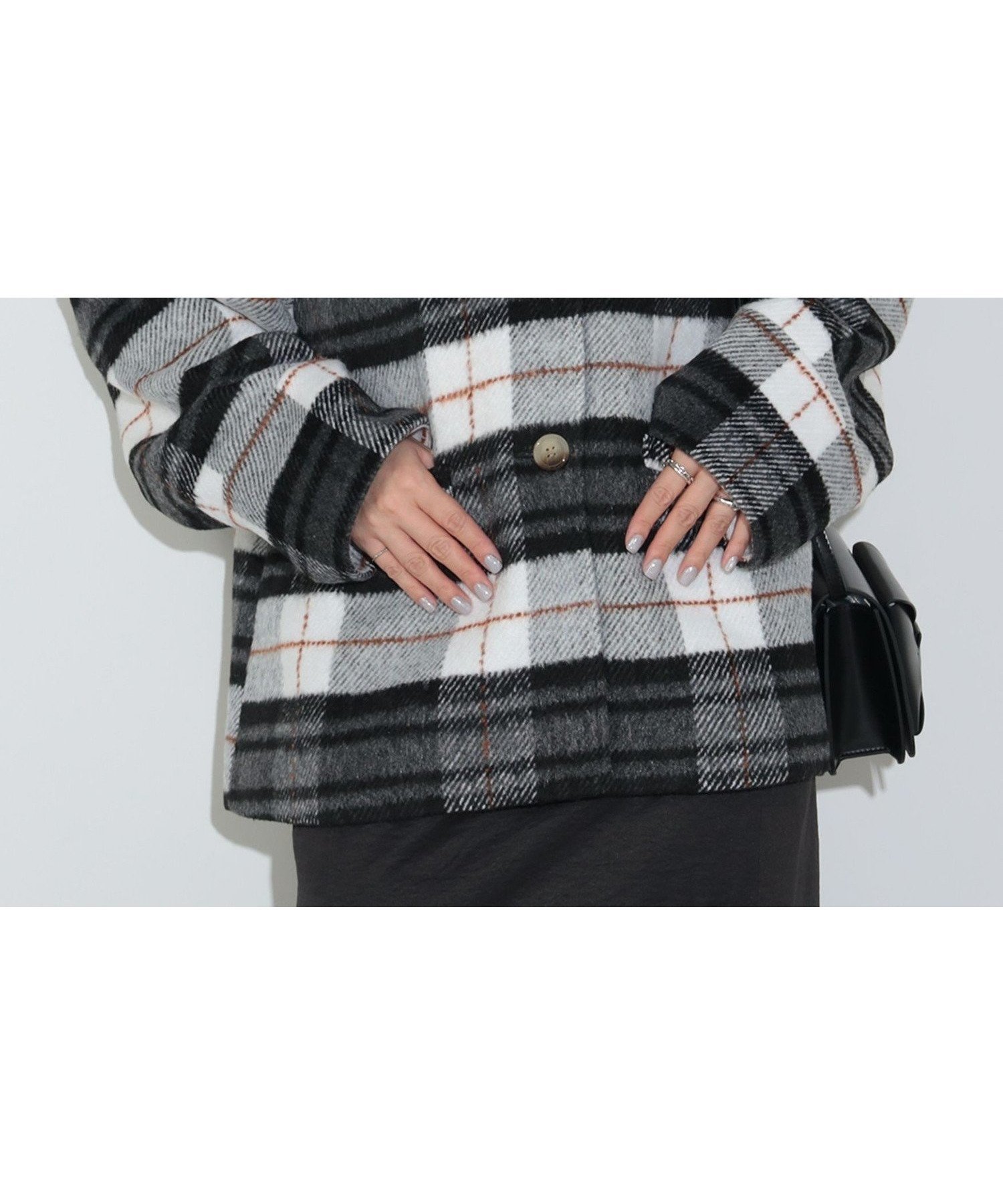 【ビームス ウイメン/BEAMS】のシャギーチェック ブルゾン インテリア・キッズ・メンズ・レディースファッション・服の通販 founy(ファニー)  ファッション Fashion レディースファッション Fashion for Women アウター Coat / Outerwear Collection ブルゾンジャケット・スポーティアウター Blouson Jackets おすすめ Recommended / Our Picks インナー Innerwear ジャケット Jacket, Outerwear チェック Check, Plaid, Tartan トレンド Trend, Trending Now ブルゾン Blouson, Bomber Jacket ボトム Bottoms, Lower Wear ルーズ Loose, Oversized BLACK|ID: prp329100004747755 ipo3291000000034330527