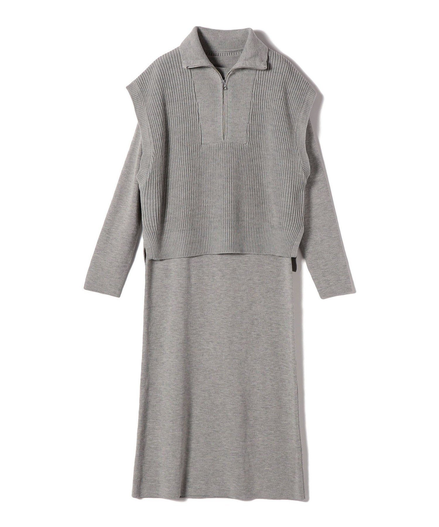 【シップス フォー ウィメン/SHIPS】のSHIPS Colors 手洗い可能 ベスト * ニット ワンピース セット 人気、トレンドファッション・服の通販 founy(ファニー)  ファッション Fashion レディースファッション Fashion for Women アウター Coat / Outerwear Collection ワンピース Dresses ニットワンピース Knit Dresses カットソー Cut and Sewn Top タートルネック Turtleneck, High Neck デニム Denim, Jeans Material バランス Balance, Style Balance フロント Front, Front Design ベスト Vest, Waistcoat メンズ Men's, Menswear アウトレット Outlet / Clearance エレガント 上品 Elegant ビジネス 仕事 通勤 Business / Work / Commuting 2025年 2025 2025-2026秋冬・A/W Autumn/Winter 2025–26 AW25–26  other-1|ID: prp329100004747842 ipo3291000000034330997