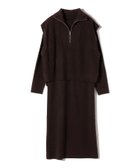 【シップス フォー ウィメン/SHIPS】のSHIPS Colors 手洗い可能 ベスト * ニット ワンピース セット 人気、トレンドファッション・服の通販 founy(ファニー) ファッション Fashion レディースファッション Fashion for Women アウター Coat / Outerwear Collection ワンピース Dresses ニットワンピース Knit Dresses カットソー Cut and Sewn Top タートルネック Turtleneck, High Neck デニム Denim, Jeans Material バランス Balance, Style Balance フロント Front, Front Design ベスト Vest, Waistcoat メンズ Men's, Menswear アウトレット Outlet / Clearance エレガント 上品 Elegant ビジネス 仕事 通勤 Business / Work / Commuting 2025年 2025 2025-2026秋冬・A/W Autumn/Winter 2025–26 AW25–26 thumbnail ブラウン|ID: prp329100004747842 ipo3291000000034331001