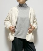 【リラクロ/relaclo】のmitis/中綿キルティングノーカラージャケット 人気、トレンドファッション・服の通販 founy(ファニー) ファッション Fashion レディースファッション Fashion for Women アウター Coat / Outerwear Collection レディースジャケット・軽アウター Jackets ノーカラージャケット / シンプル上品コーデ Collarless Jackets ショルダー Shoulder, Shoulder Strap ジャケット Jacket, Outerwear ドロップ Drop Shoulder, Dropped Style ロング Long, Long-Length thumbnail アイボリー|ID: prp329100004747926 ipo3291000000034380110