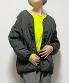 【リラクロ/relaclo】のmitis/中綿キルティングノーカラージャケット 人気、トレンドファッション・服の通販 founy(ファニー) ファッション Fashion レディースファッション Fashion for Women アウター Coat / Outerwear Collection レディースジャケット・軽アウター Jackets ノーカラージャケット / シンプル上品コーデ Collarless Jackets ショルダー Shoulder, Shoulder Strap ジャケット Jacket, Outerwear ドロップ Drop Shoulder, Dropped Style ロング Long, Long-Length thumbnail ブラック|ID: prp329100004747926 ipo3291000000034380115