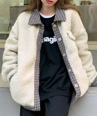 【アミュレット/Amulet】のチェックボアアウター 人気、トレンドファッション・服の通販 founy(ファニー) ファッション Fashion レディースファッション Fashion for Women アウター Coat / Outerwear Collection チェック Check, Plaid, Tartan thumbnail ホワイト|ID: prp329100004747931 ipo3291000000034331637