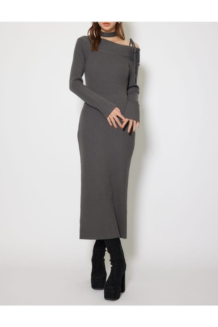 【リエンダ/rienda】のmany wayワンショルニットワンピース インテリア・キッズ・メンズ・レディースファッション・服の通販 founy(ファニー) https://founy.com/ ファッション Fashion レディースファッション Fashion for Women ワンピース Dresses ニットワンピース Knit Dresses ショルダー Shoulder, Shoulder Strap シンプル Simple, Minimal デコルテ Décolleté, Neckline トレンド Trend, Trending Now フィット Fit, Slim Fit ワンショル One Shoulder, Asymmetrical 再入荷 Restock / Back in Stock 羽織 Haori, Light Jacket |ID: prp329100004747945 ipo3291000000034632867