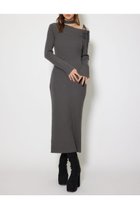 【リエンダ/rienda】のmany wayワンショルニットワンピース L/BLK1|ID: prp329100004747945 ipo3291000000034632868