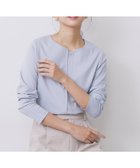 【インデックス/INDEX】のフロントタックモチーフポンチトップス【洗濯機OK】 ブルー|ID: prp329100004747955 ipo3291000000034367765