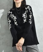 【インタープラネット/INTERPLANET】のコード刺繍ハイネックチュニック 人気、トレンドファッション・服の通販 founy(ファニー) ファッション Fashion レディースファッション Fashion for Women トップス・カットソー Cut & Sew Tops チュニック Tunic, Long Top ハイネック High Neck, Mock Neck thumbnail ブラック|ID: prp329100004748001 ipo3291000000034332125