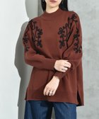 【インタープラネット/INTERPLANET】のコード刺繍ハイネックチュニック 人気、トレンドファッション・服の通販 founy(ファニー) ファッション Fashion レディースファッション Fashion for Women トップス・カットソー Cut & Sew Tops チュニック Tunic, Long Top ハイネック High Neck, Mock Neck thumbnail ブラウン|ID: prp329100004748001 ipo3291000000034332126