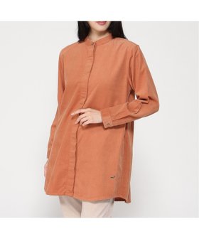 【クロコダイル/CROCODILE】のバンドカラー コーデュロイ チュニック 人気、トレンドファッション・服の通販 founy(ファニー) ファッション Fashion レディースファッション Fashion for Women トップス・カットソー Cut & Sew Tops コーデュロイ Corduroy, Cord Fabric チュニック Tunic, Long Top |ID:prp329100004748008