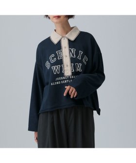 【レプシィム ローリーズファーム/LEPSIM LOWRYS FARM】のロゴプリントラガープルオーバー 人気、トレンドファッション・服の通販 founy(ファニー) ファッション Fashion レディースファッション Fashion for Women トップス・カットソー Cut & Sew Tops カジュアルプルオーバー・ニットトップス Pullovers & Knit Tops / Casual Pullovers ショート Short, Short Length プリント Print, Printed Pattern |ID:prp329100004748032