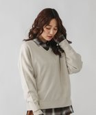 【グローバルワーク/GLOBAL WORK】のふわふわHugmeVネックプルオーバー/581170 人気、トレンドファッション・服の通販 founy(ファニー) ファッション Fashion レディースファッション Fashion for Women トップス・カットソー Cut & Sew Tops カジュアルプルオーバー・ニットトップス Pullovers & Knit Tops / Casual Pullovers Vネックトップス V-Neck Tops / V-Cut Neckline Shirts thumbnail パールグレージュ11|ID: prp329100004748123 ipo3291000000036069939