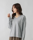 【グローバルワーク/GLOBAL WORK】のふわふわHugmeVネックプルオーバー/581170 人気、トレンドファッション・服の通販 founy(ファニー) ファッション Fashion レディースファッション Fashion for Women トップス・カットソー Cut & Sew Tops カジュアルプルオーバー・ニットトップス Pullovers & Knit Tops / Casual Pullovers Vネックトップス V-Neck Tops / V-Cut Neckline Shirts thumbnail ライトグレー12|ID: prp329100004748123 ipo3291000000036069942