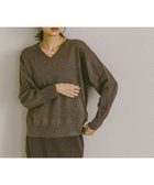 【グローバルワーク/GLOBAL WORK】のふわふわHugmeVネックプルオーバー/581170 人気、トレンドファッション・服の通販 founy(ファニー) ファッション Fashion レディースファッション Fashion for Women トップス・カットソー Cut & Sew Tops カジュアルプルオーバー・ニットトップス Pullovers & Knit Tops / Casual Pullovers Vネックトップス V-Neck Tops / V-Cut Neckline Shirts thumbnail ダークブラウン58|ID: prp329100004748123 ipo3291000000036069955