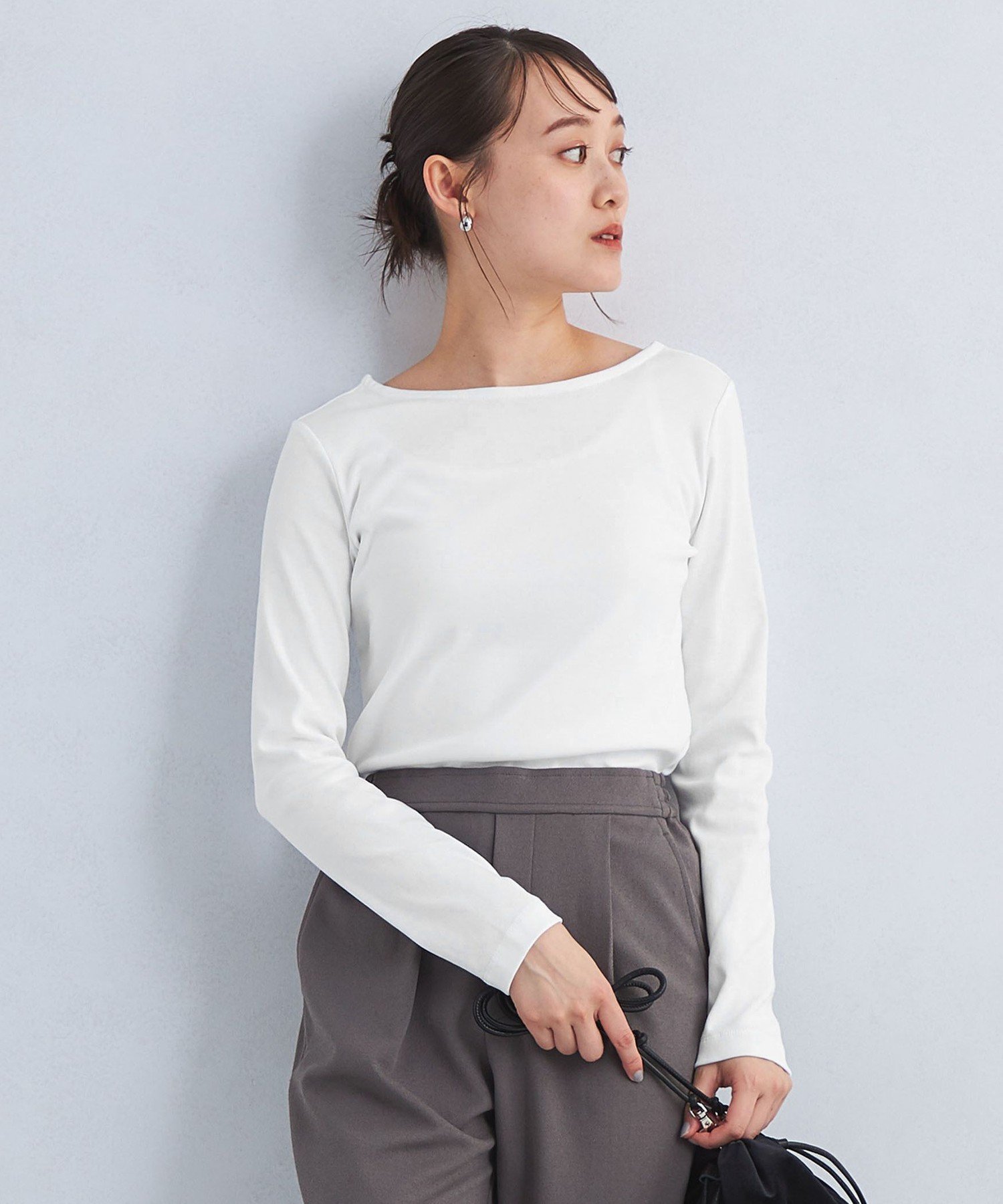 【ユナイテッドアローズ/UNITED ARROWS】のフライス ボートネック ロングスリーブ プルオーバー カットソー インテリア・キッズ・メンズ・レディースファッション・服の通販 founy(ファニー) ファッション Fashion レディースファッション Fashion for Women トップス・カットソー Cut & Sew Tops カジュアルプルオーバー・ニットトップス Pullovers & Knit Tops / Casual Pullovers カットソー・ベーシックTシャツ Cut-and-Sewn Tops / Stretch Tees & Basics インナー Innerwear 春 Spring 秋 Autumn カットソー Cut and Sewn Top スリーブ Sleeve, Long Sleeve / Short Sleeve デコルテ Décolleté, Neckline フィット Fit, Slim Fit フェミニン Feminine, Girly ベーシック Basic, Essential ロング Long, Long-Length 冬 Winter / This Winter アウトレット Outlet / Clearance おすすめ Recommended / Our Picks OFF WHITE|ID: prp329100004748128 ipo3291000000035139646