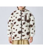 【ペアマノン/pairmanon / KIDS】の【エアサーマル】ユニセックス 総柄 無地 ボアブルゾン 人気、トレンドファッション・服の通販 founy(ファニー) ファッション Fashion キッズファッション Fashion for Kids ブルゾン Blouson, Bomber Jacket ループ Loop, Loop Knit 無地 Plain, Solid Color thumbnail アイボリーカウ03|ID: prp329100004748234 ipo3291000000034889458