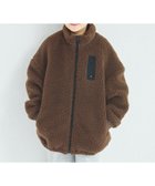 【ペアマノン/pairmanon / KIDS】の【エアサーマル】ユニセックス 総柄 無地 ボアブルゾン 人気、トレンドファッション・服の通販 founy(ファニー) ファッション Fashion キッズファッション Fashion for Kids ブルゾン Blouson, Bomber Jacket ループ Loop, Loop Knit 無地 Plain, Solid Color thumbnail ブラウン51|ID: prp329100004748234 ipo3291000000034889463