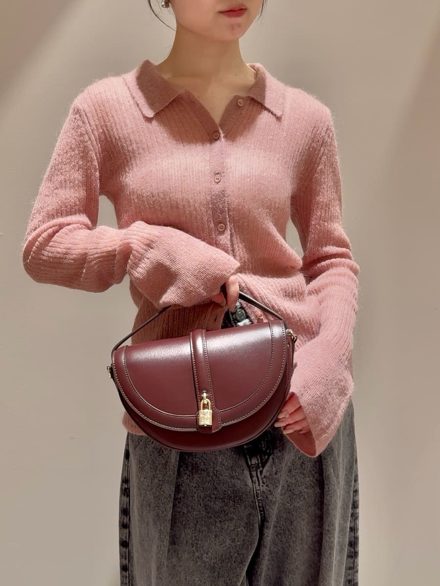 【スナイデル/SNIDEL】のシアーモヘヤポロニット インテリア・キッズ・メンズ・レディースファッション・服の通販 founy(ファニー) 　ファッション　Fashion　レディースファッション　Fashion for Women　トップス・カットソー　Cut & Sew Tops　ニット　Knit Tops & Sweaters　ウェーブ　Wavy Pattern　クラシカル　Classical, Vintage-Inspired　今季　This Season, Current Season　シアー　Sheer, See-Through　スマート　Smart, Elegant　定番　Standard, Basic Item　フィット　Fit, Slim Fit　フレア　Flare, Flared　ボトム　Bottoms, Lower Wear　ロング　Long, Long-Length　冬　Winter / This Winter　おすすめ　Recommended / Our Picks　夏　Summer　PNK[066]|ID: prp329100004748239 ipo3291000000034334018