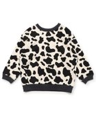 【エフオー オンラインストア/F.O.Online Store / KIDS】の【前後着用OK】どっちも正解 DAISUKI 総柄トレーナー ブラック|ID: prp329100004748267 ipo3291000000034334236