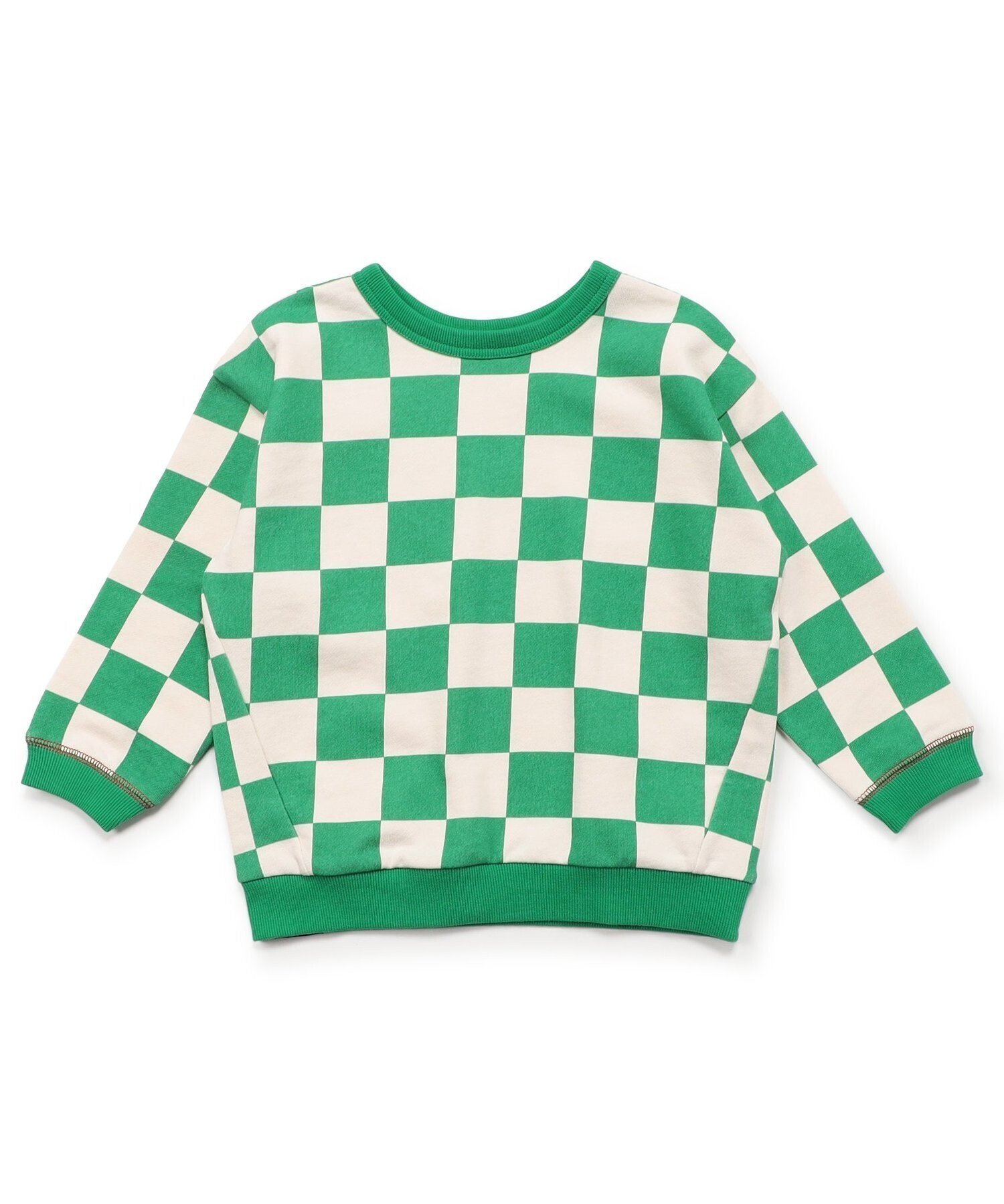 【エフオー オンラインストア/F.O.Online Store / KIDS】の【前後着用OK】どっちも正解 DAISUKI 総柄トレーナー インテリア・キッズ・メンズ・レディースファッション・服の通販 founy(ファニー) 　ファッション　Fashion　キッズファッション　Fashion for Kids　今季　This Season, Current Season　トレーナー　Sweatshirt, Trainer　定番　Standard, Basic Item　人気　Popular, Best Seller　プリント　Print, Printed Pattern　A/W・秋冬　Autumn/Winter　プチプライス・低価格　Affordable / Budget Price　おすすめ　Recommended / Our Picks　2025年　2025　2025-2026秋冬・A/W　Autumn/Winter 2025–26 AW25–26　グリーン|ID: prp329100004748267 ipo3291000000034334241