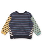 【エフオー オンラインストア/F.O.Online Store / KIDS】の【前後着用OK】どっちも正解 DAISUKI 総柄トレーナー レインボー|ID: prp329100004748267 ipo3291000000034334244