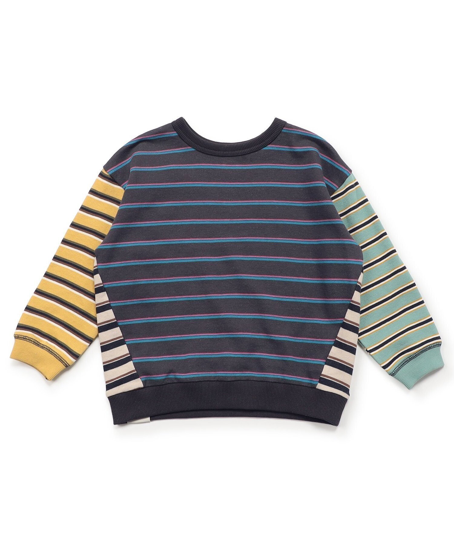 【エフオー オンラインストア/F.O.Online Store / KIDS】の【前後着用OK】どっちも正解 DAISUKI 総柄トレーナー インテリア・キッズ・メンズ・レディースファッション・服の通販 founy(ファニー) 　ファッション　Fashion　キッズファッション　Fashion for Kids　今季　This Season, Current Season　トレーナー　Sweatshirt, Trainer　定番　Standard, Basic Item　人気　Popular, Best Seller　プリント　Print, Printed Pattern　A/W・秋冬　Autumn/Winter　プチプライス・低価格　Affordable / Budget Price　おすすめ　Recommended / Our Picks　2025年　2025　2025-2026秋冬・A/W　Autumn/Winter 2025–26 AW25–26　レインボー|ID: prp329100004748267 ipo3291000000034334244