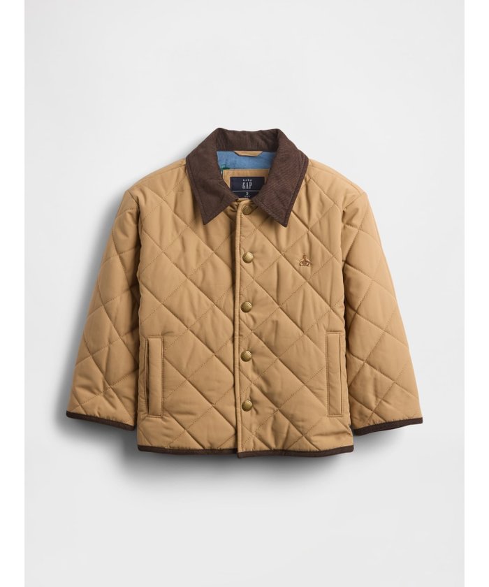 【ギャップ/GAP / KIDS】のライトウェイト キルティング フィールドジャケット (幼児・ベビー) インテリア・キッズ・メンズ・レディースファッション・服の通販 founy(ファニー) https://founy.com/ ファッション Fashion キッズファッション Fashion for Kids キルティング Quilted, Quilting キルト Quilt, Quilted Fabric コーデュロイ Corduroy, Cord Fabric ジャケット Jacket, Outerwear ストレート Straight, Straight Cut パイピング Piping, Trim Design フィット Fit, Slim Fit フロント Front, Front Design ベビー Baby, Babywear ポケット Pocket, Pocket Detail リラックス Relax, Relaxed Fit 長袖 Long Sleeve, Full Sleeve |ID: prp329100004748285 ipo3291000000034334394