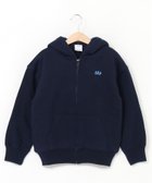 【ギャップ/GAP / KIDS】のリラックスフィット 裏ボア GAPロゴ ジップアップパーカー (キッズ) TAPESTRY_NAVY|ID: prp329100004748287 ipo3291000000034334404