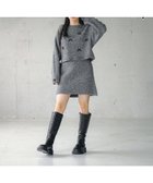 【グローバルワーク/GLOBAL WORK / KIDS】のアソートニットアップ/AND YUA ANY/147030 人気、トレンドファッション・服の通販 founy(ファニー) ファッション Fashion キッズファッション Fashion for Kids インナー Innerwear コンパクト Compact, Small Size シンプル Simple, Minimal セットアップ Set-Up, Coordinated Outfit リボン Ribbon, Bow ロング Long, Long-Length thumbnail グレーリボン15|ID: prp329100004748297 ipo3291000000034396645